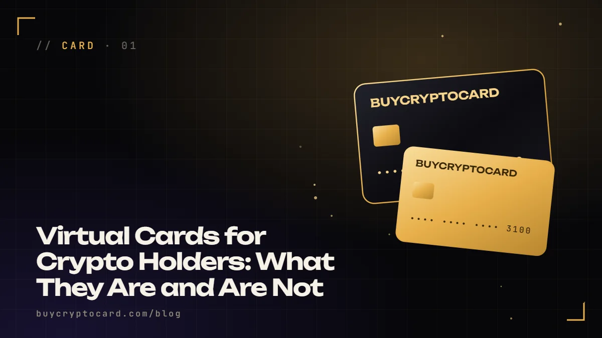 A black metal card floating above a small chain of glowing blocks